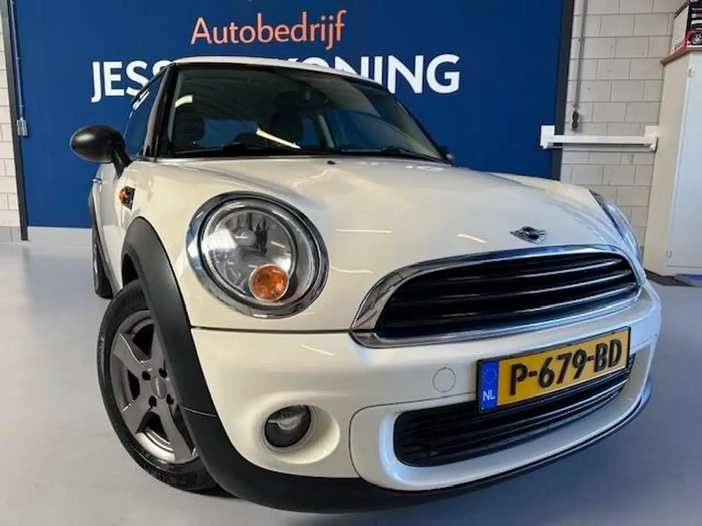 MINI One Mini 1.6 Automaat,bj.2011,kleur: beige ! Airco,Spo Bianco - 2