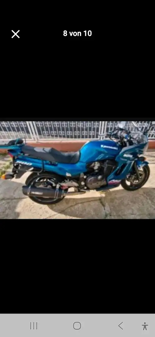 Kawasaki GPZ 1100 Blu/Azzurro - 1