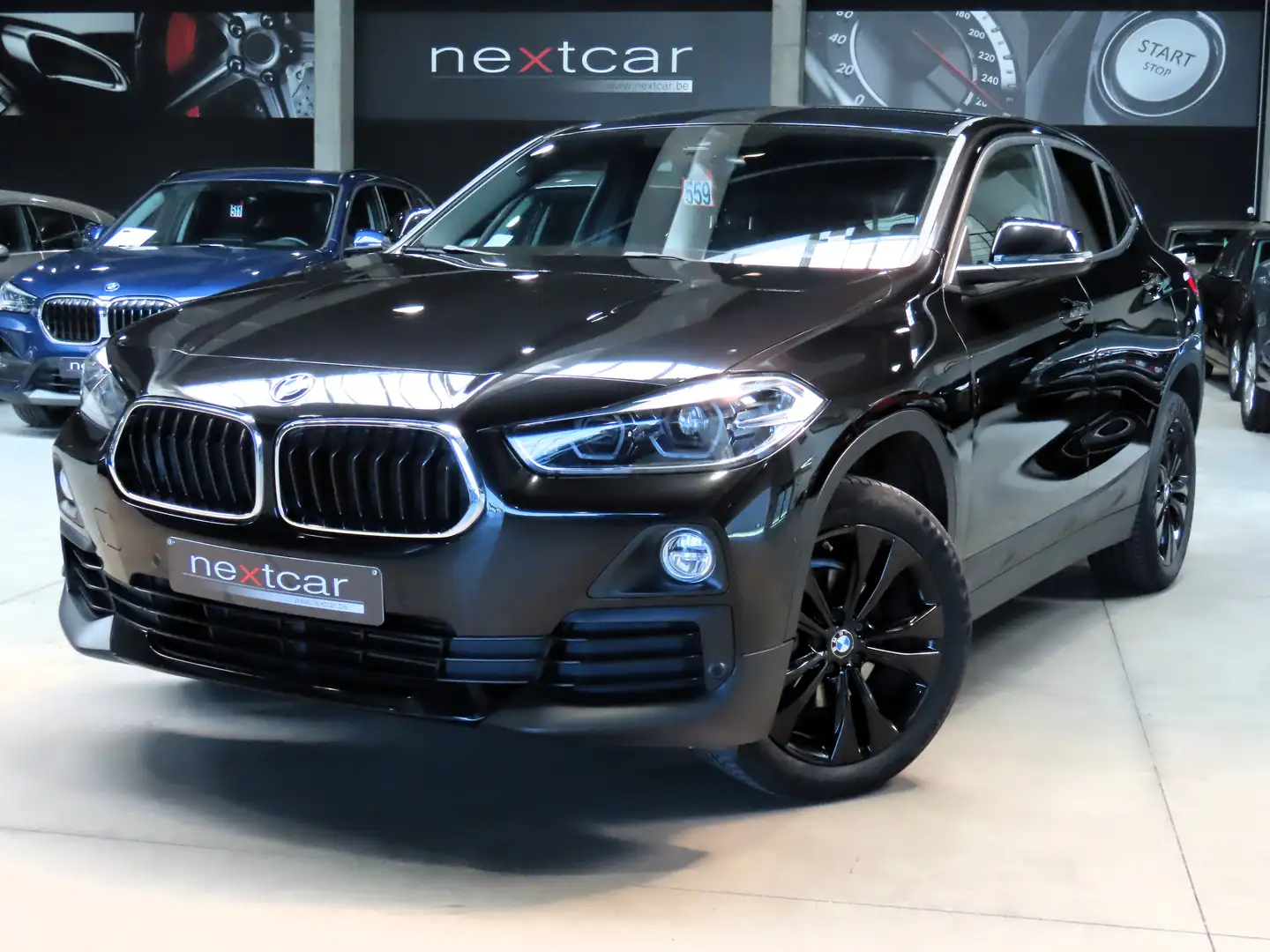 BMW X2 16d sDrive **FULL LED-NAVI PRO-18'-PARKING* Noir - 1