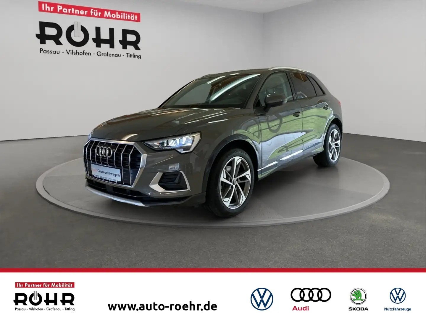 Audi Q3 advanced 35 TFSI S tronic (Garantie 06/2030.Navi.E Grau - 1
