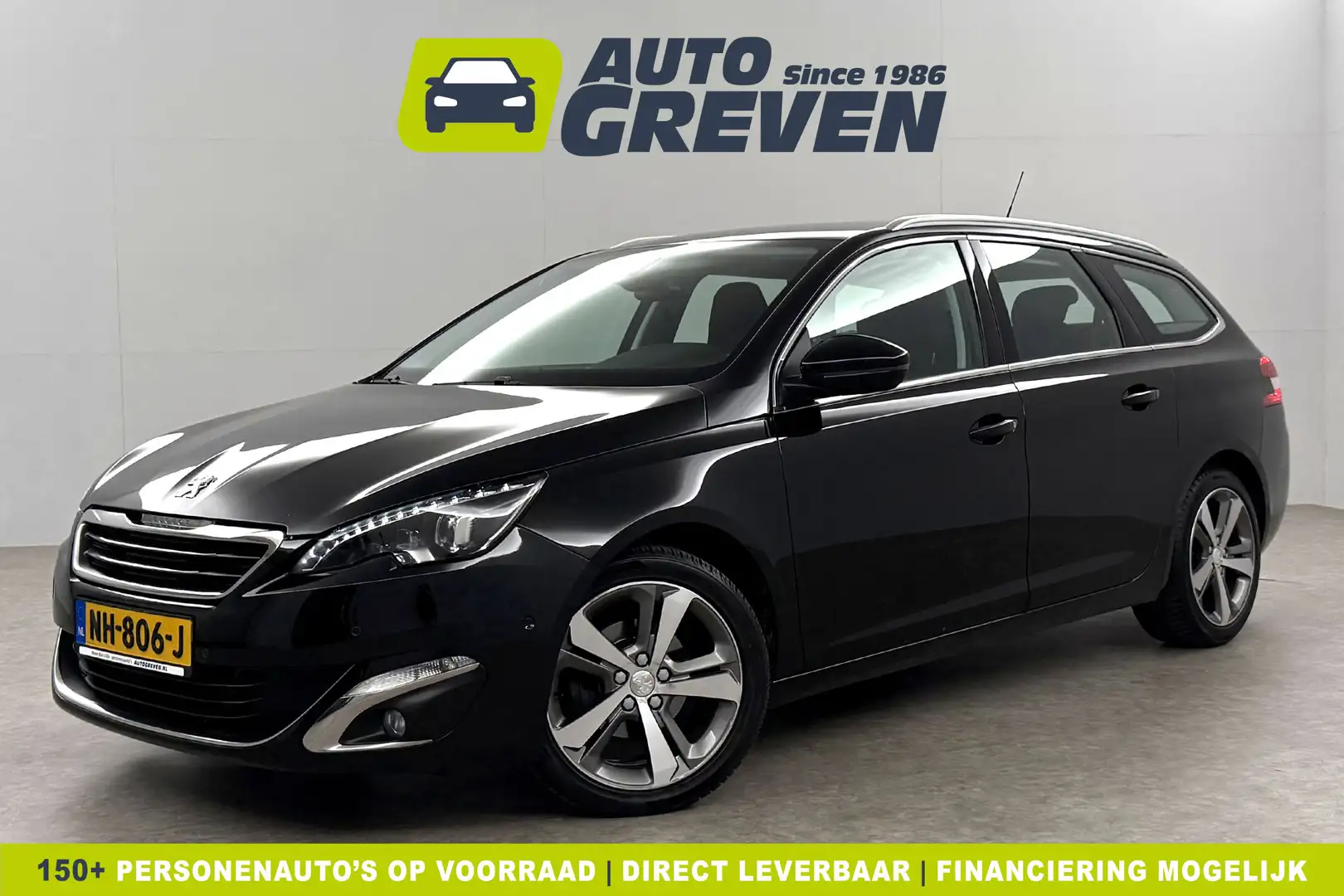 Peugeot 308 1.6 BlueHDi LED Camera Clima Cruise Trekhaak Navi Zwart - 1