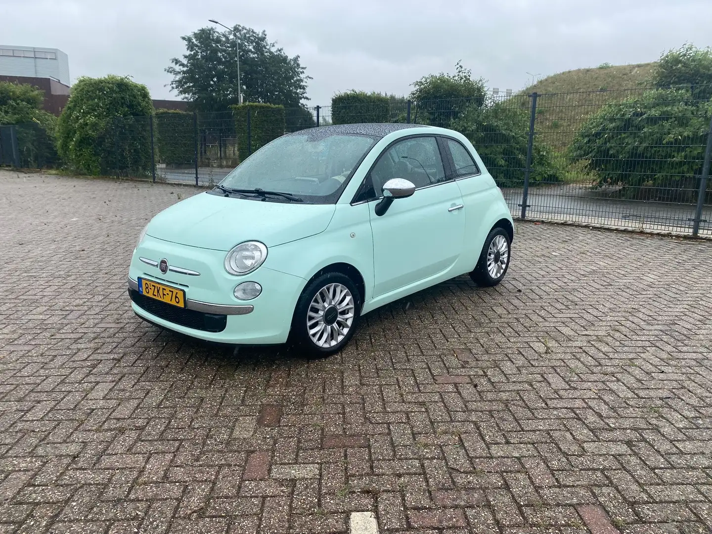 Fiat 500 0.9 TwinAir T Lounge Groen - 1