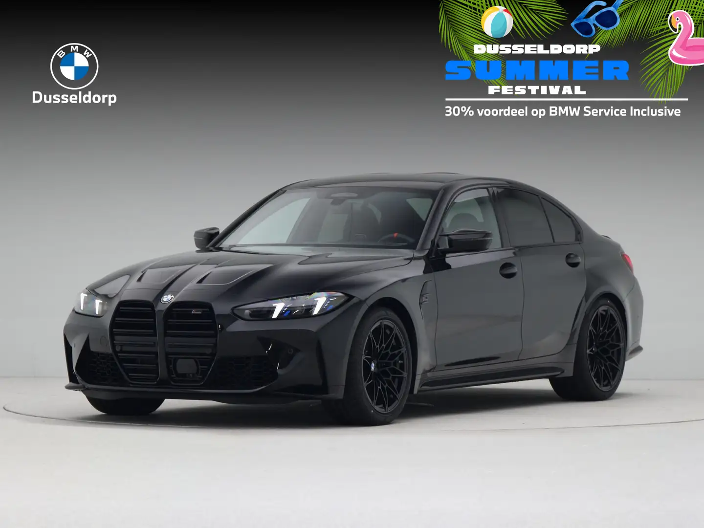 BMW M3 Competition xDrive Sedan Noir - 1