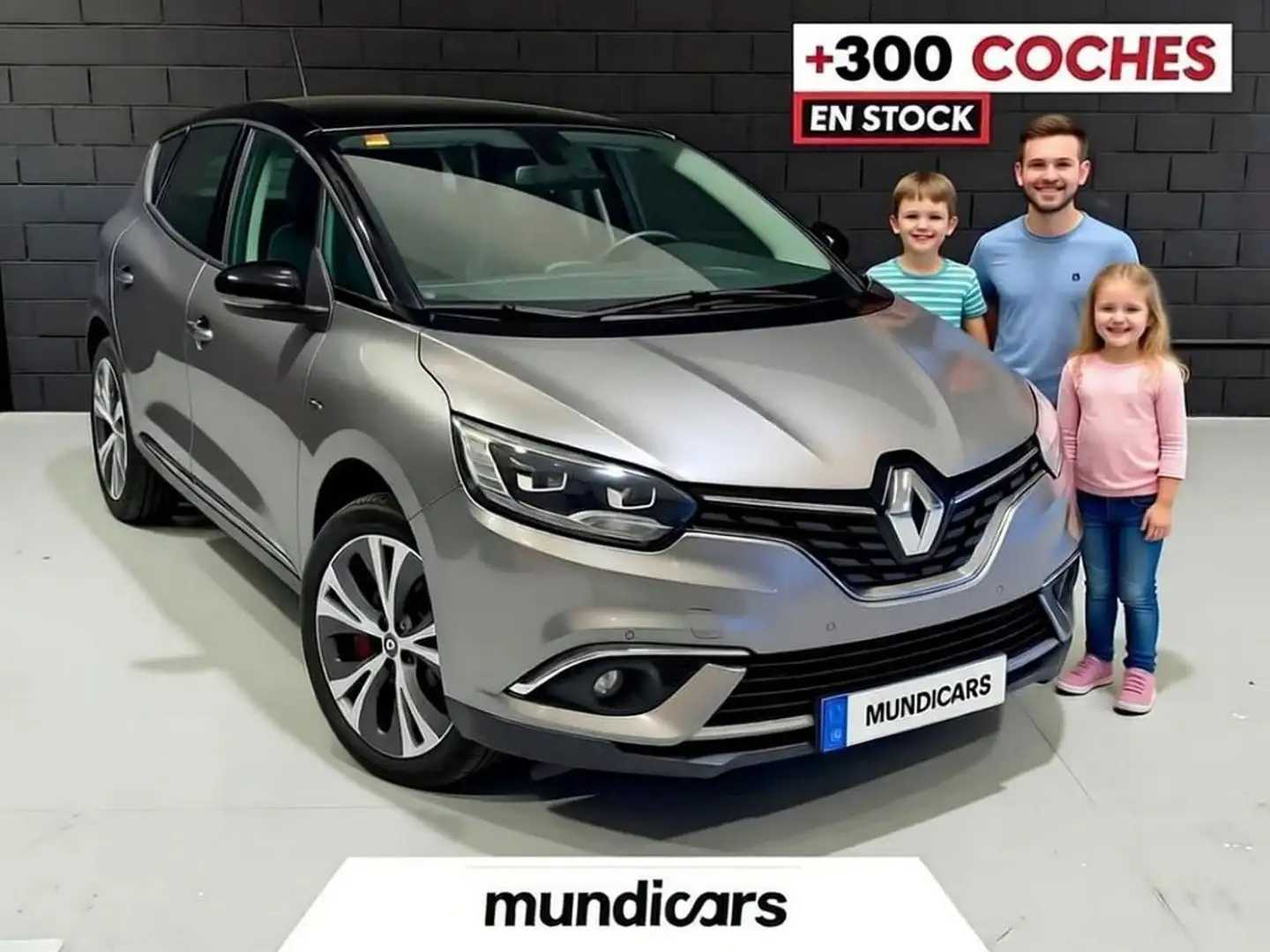 Renault Scenic 1.3 TCe Energy Zen 103kW Gris - 1