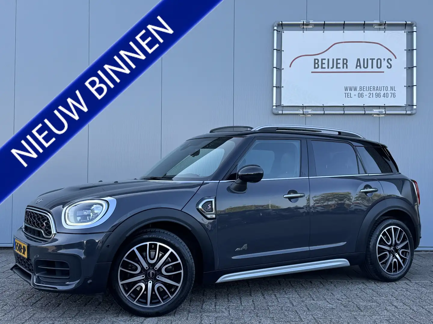 MINI Cooper S Countryman Mini 2.0 ALL4 Chili Automaat Schuifdak. Grau - 1