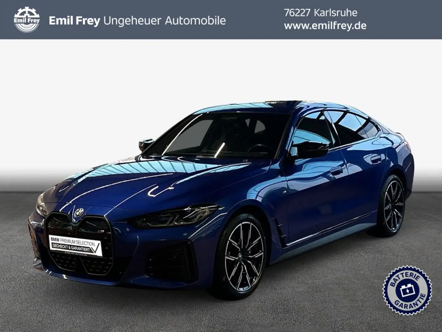 BMW i4 M50 Gran Coupe *H/K*LHZ* Blau - 1