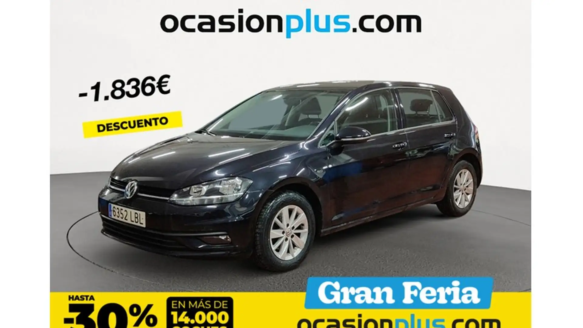 Volkswagen Golf 1.6TDI Last Edition 85kW Negro - 1