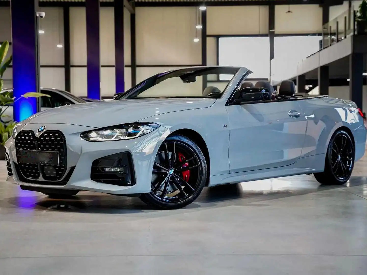 BMW 420 420i Cabrio Blauw - 1