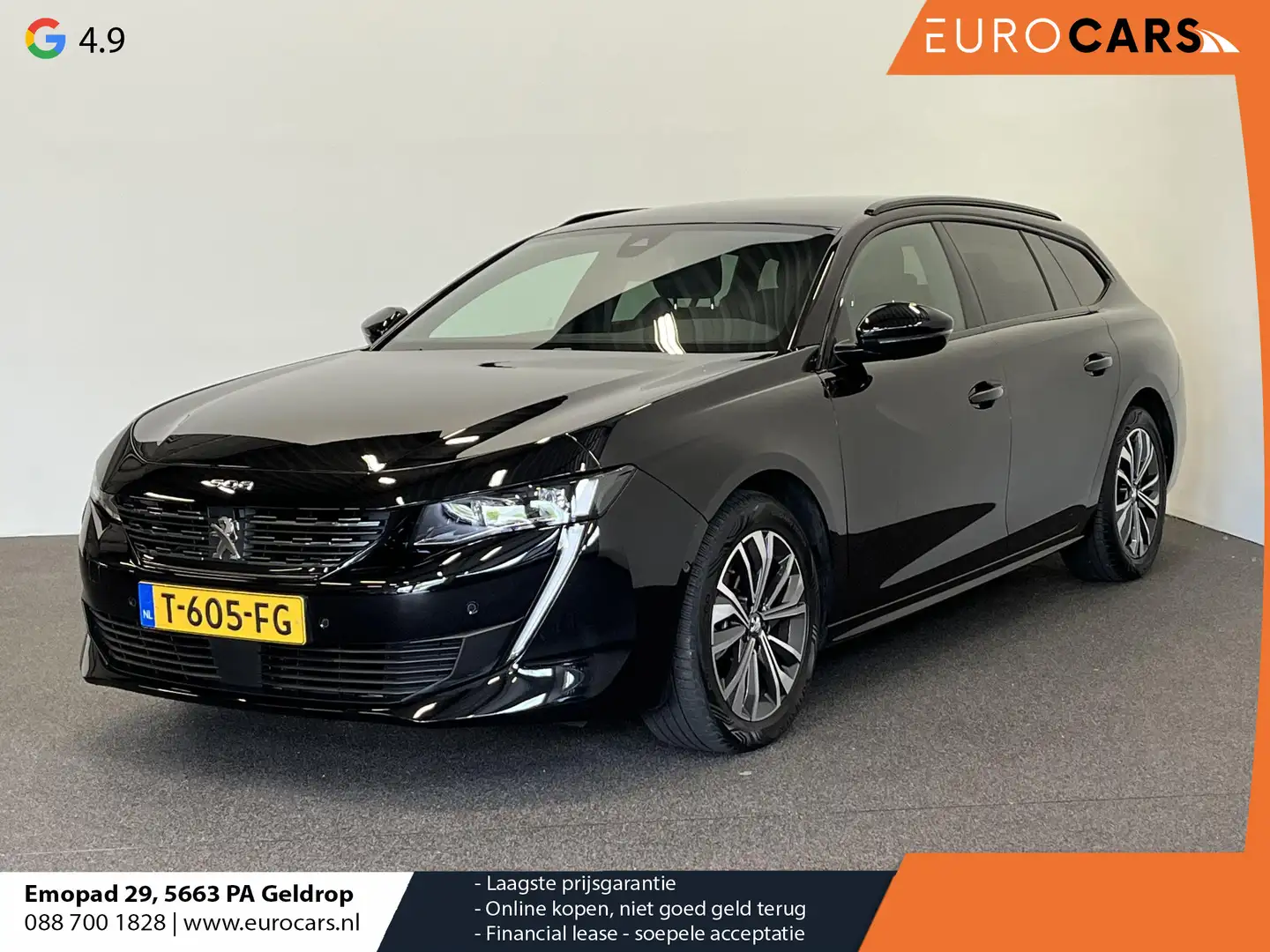 Peugeot 508 SW 1.2 PureTech Allure Pack Business Navigatie App Zwart - 1
