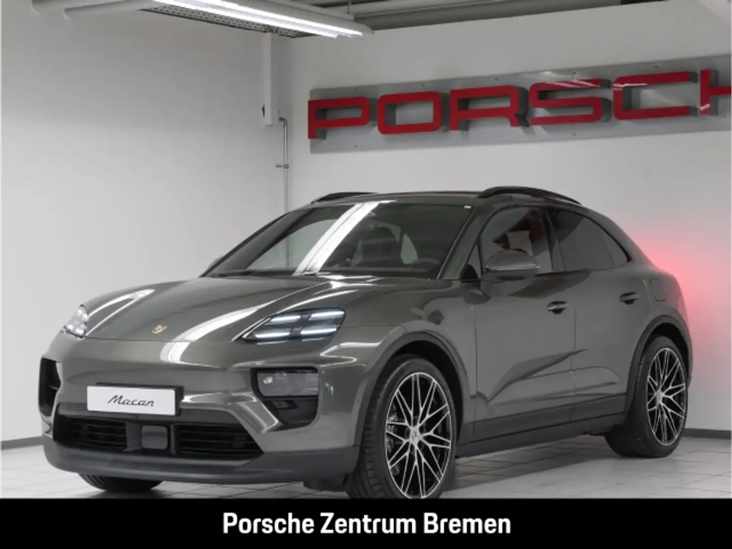 Porsche Macan 4S Sportpaket Luftfederung AHK-el. klappb. El. Pan Grün - 1