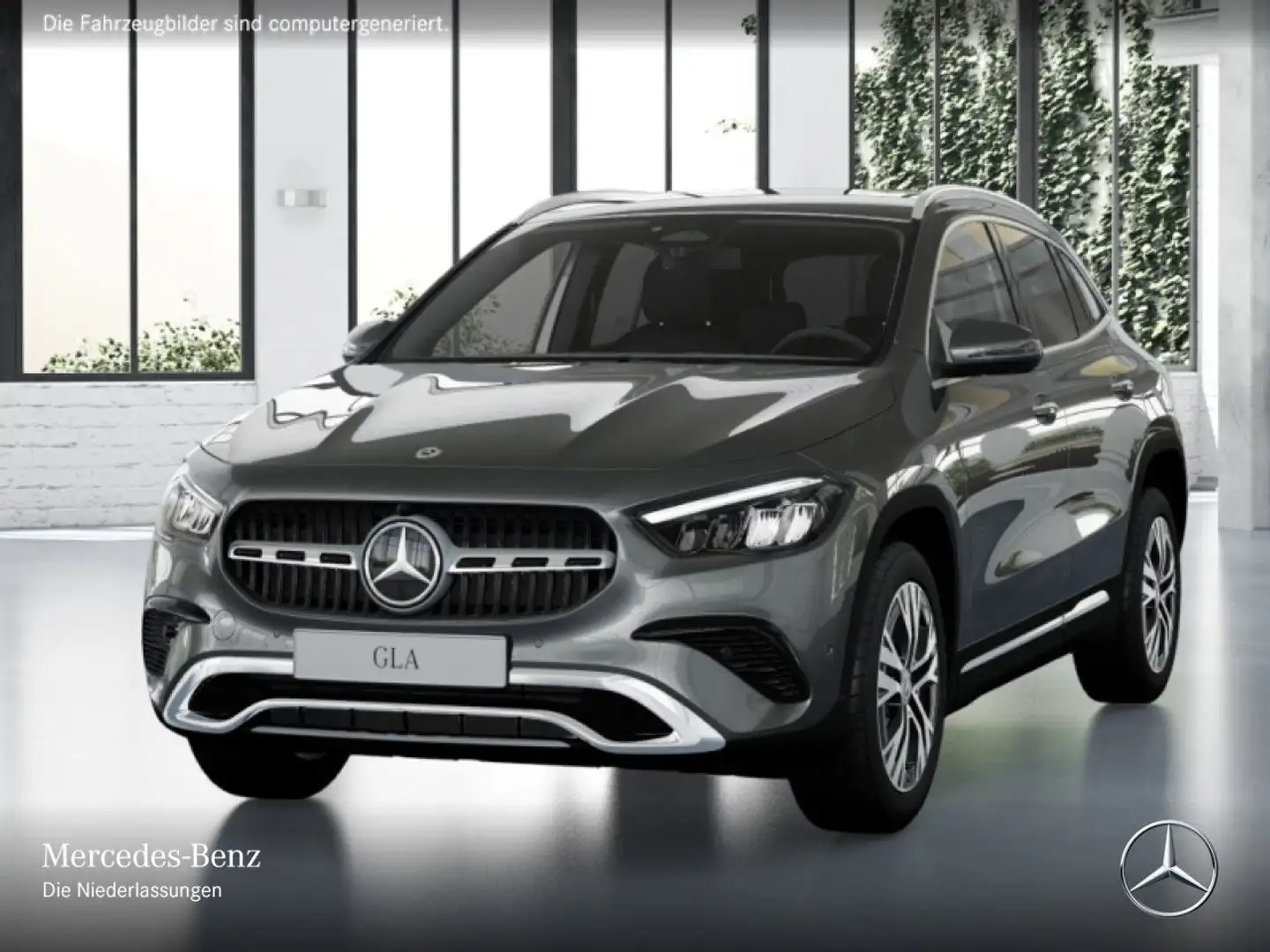 Mercedes-Benz GLA 200 PROGRESSIVE+360°+LED+TOTW+KEYLESS+7G Grau - 2