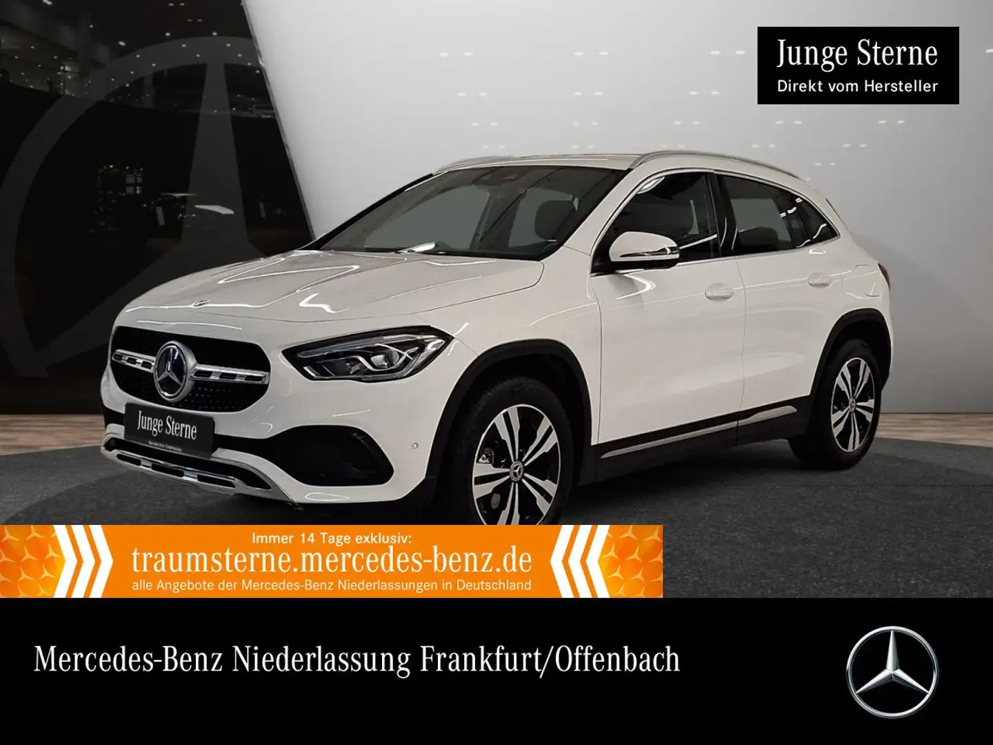 Mercedes-Benz GLA 200 d PROGRESSIVE+LED+KAMERA+TOTW+8G Weiß - 1