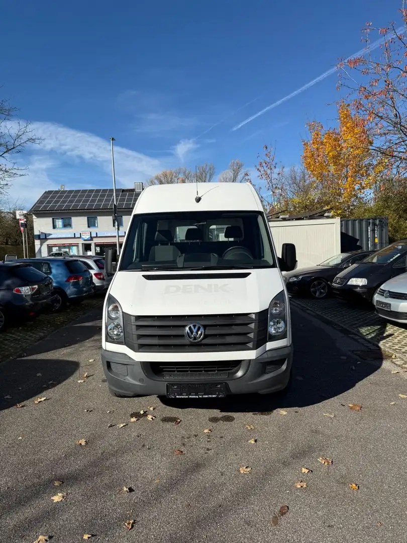 Volkswagen Crafter 35 mittel L2H2 Hochdach, 1. Hand, MWST! Weiß - 2