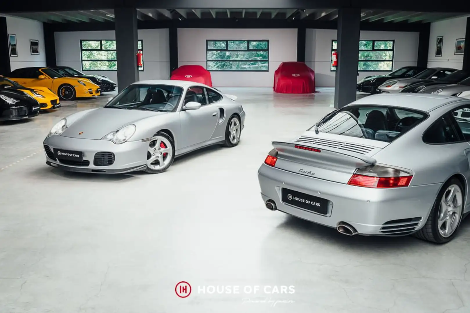 Porsche 996 .2 Turbo Coupe Manual - Polar Silver Metallic Argent - 1
