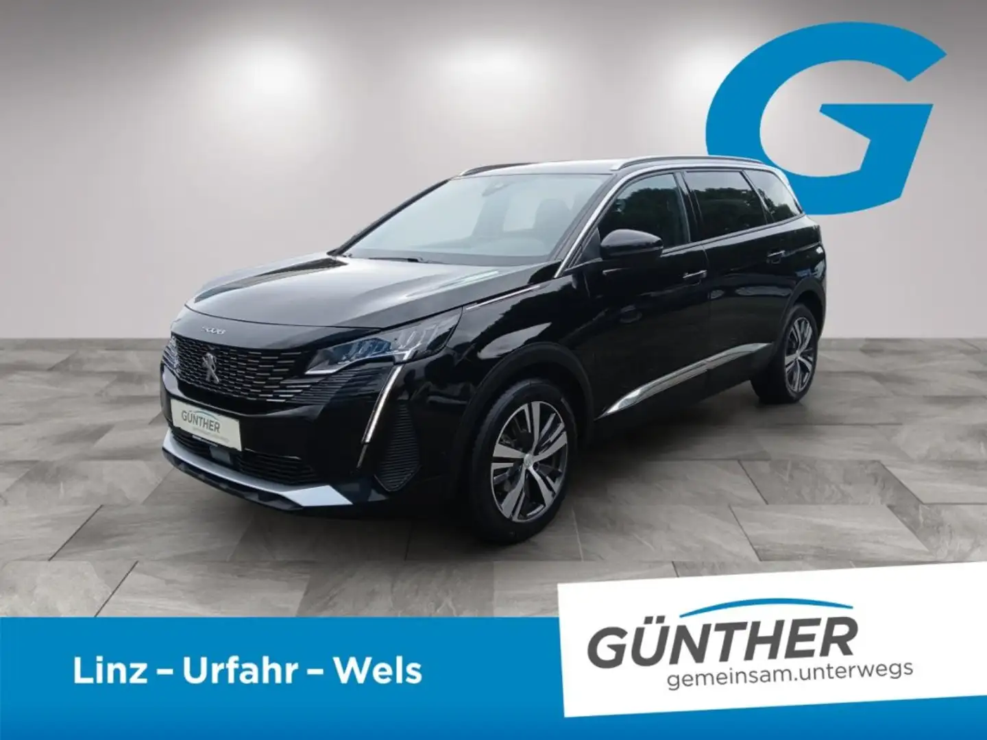 Peugeot 5008 Allure BlueHDi 130 EAT8 Schwarz - 1