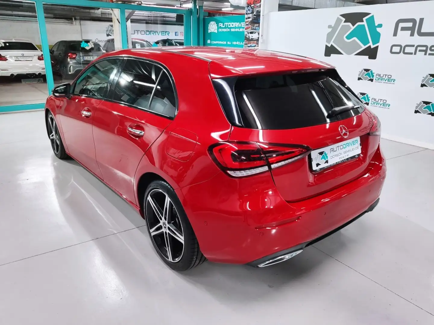 Mercedes-Benz A 180 180d 7G-DCT Rood - 2