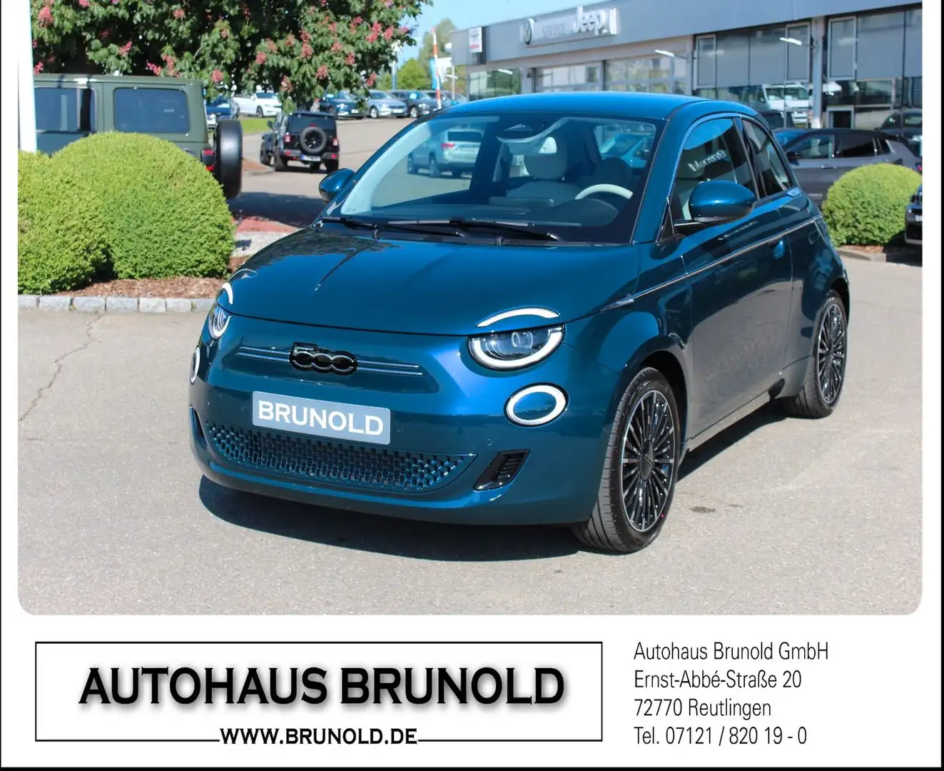 Fiat 500e Neuer 500 By Bocelli MJ23 Groen - 1