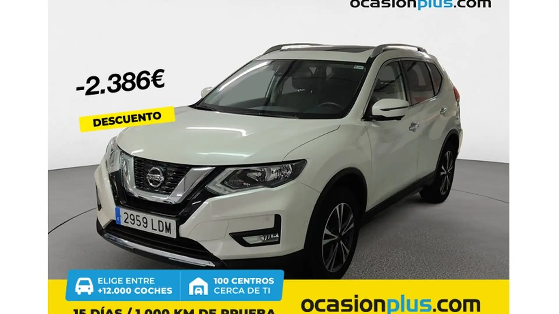 Nissan X-Trail 1.3 DIG-T Acenta 4x2 DCT Blanco - 1