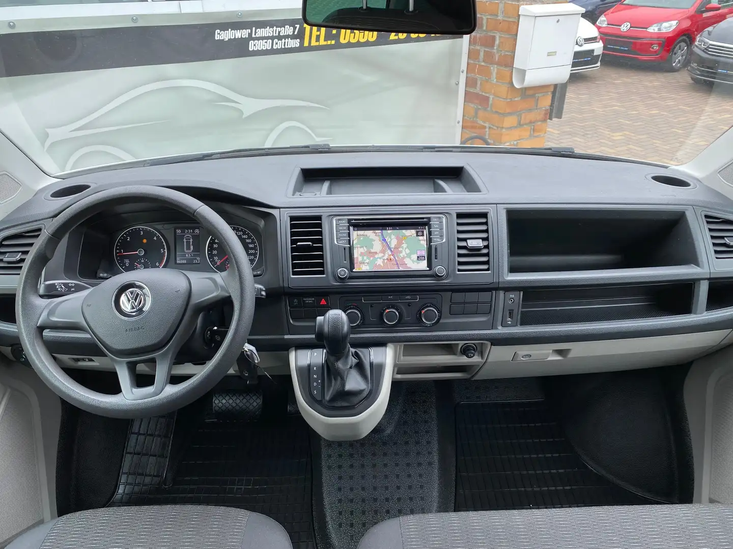 Volkswagen T6 Transporter ZV - Tagfahrlicht -Navi - 9- Sitze - Automatik !!! Weiß - 2