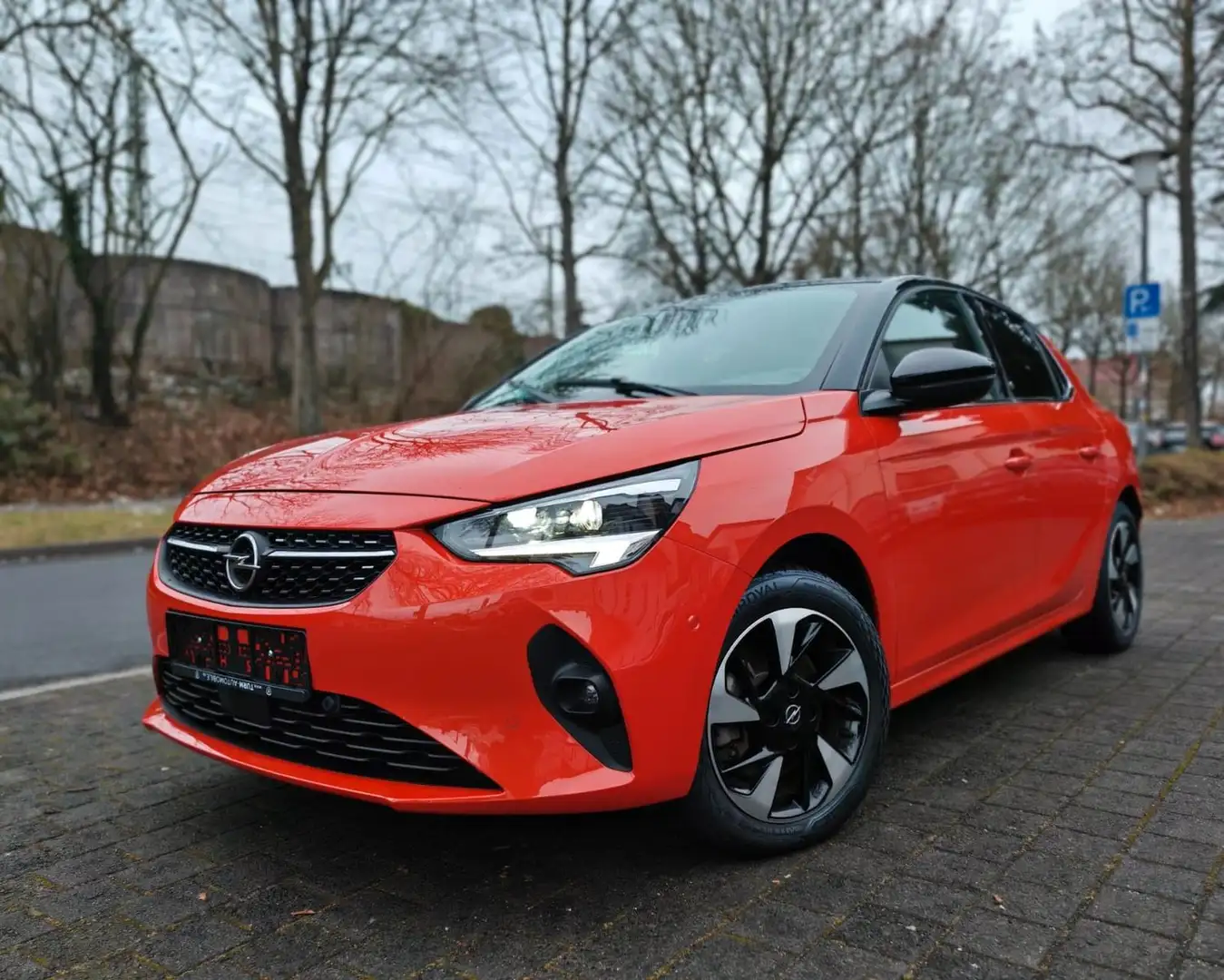 Opel Corsa F e Elegance|SOH99%|11kW|CCS|Wärmep.|LED Orange - 1