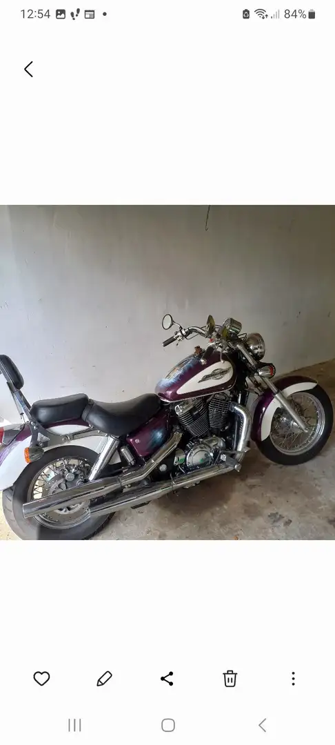 Honda Shadow 750 Zwart - 2