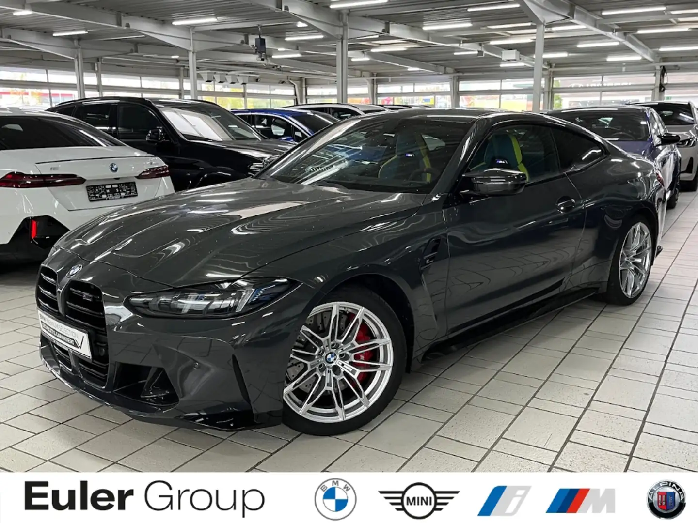BMW M4 COMPET. M-Dr.Prof. Carbon-Ext. 19/20'' H/K Memory Grau - 1