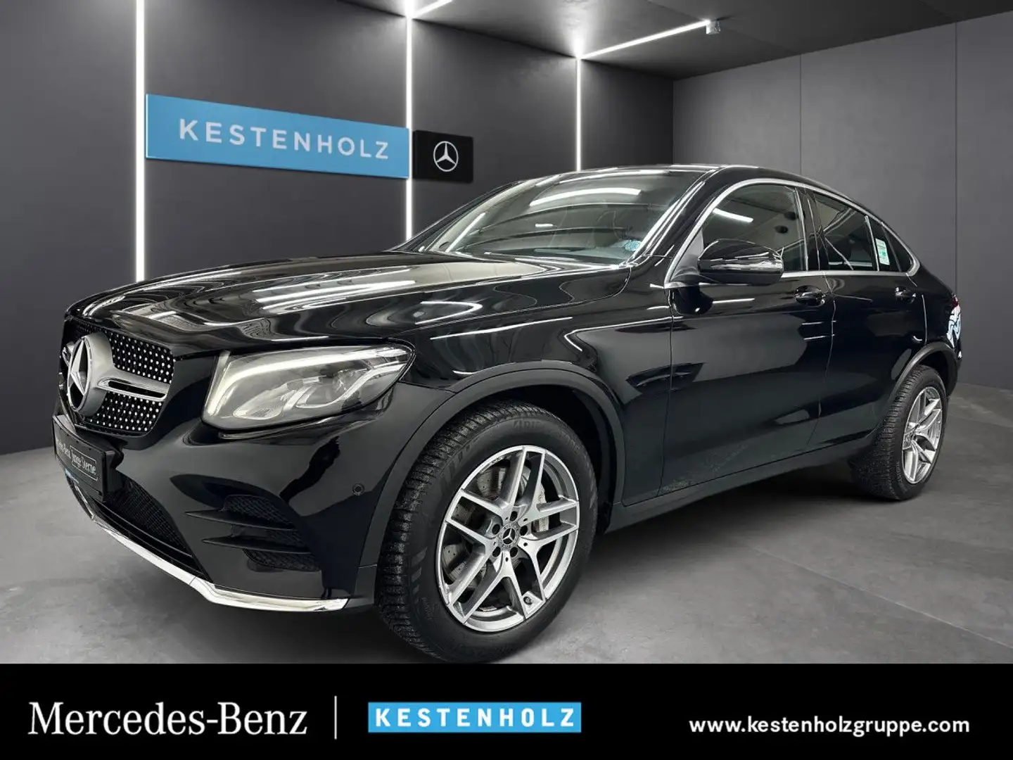 Mercedes-Benz GLC 250 Cp. 4M AMG LED Kamera Navi Klimaautom 9G Schwarz - 1