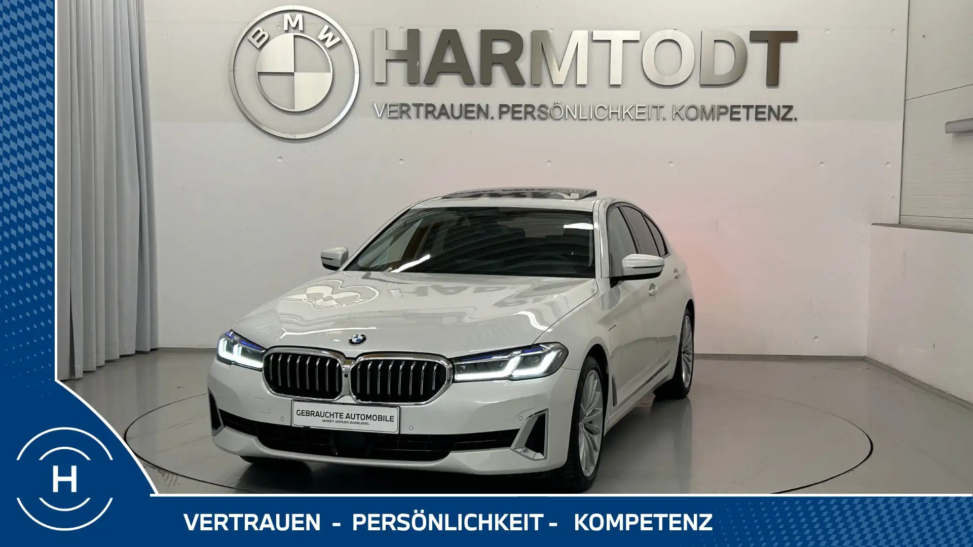BMW 530 e xDrive *Luxury Line* Weiß - 1