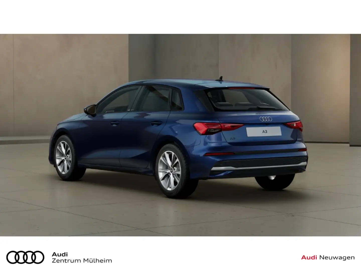Audi A3 Sportback 35 TFSI advanced S tronic Anschlussgaran Blau - 2