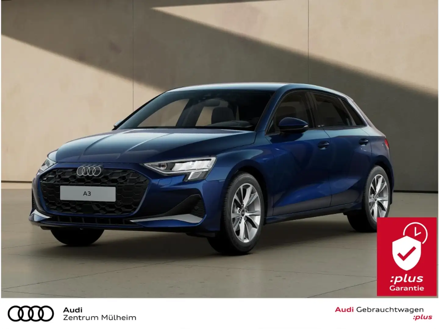 Audi A3 Sportback 35 TFSI advanced S tronic Anschlussgaran Blau - 1