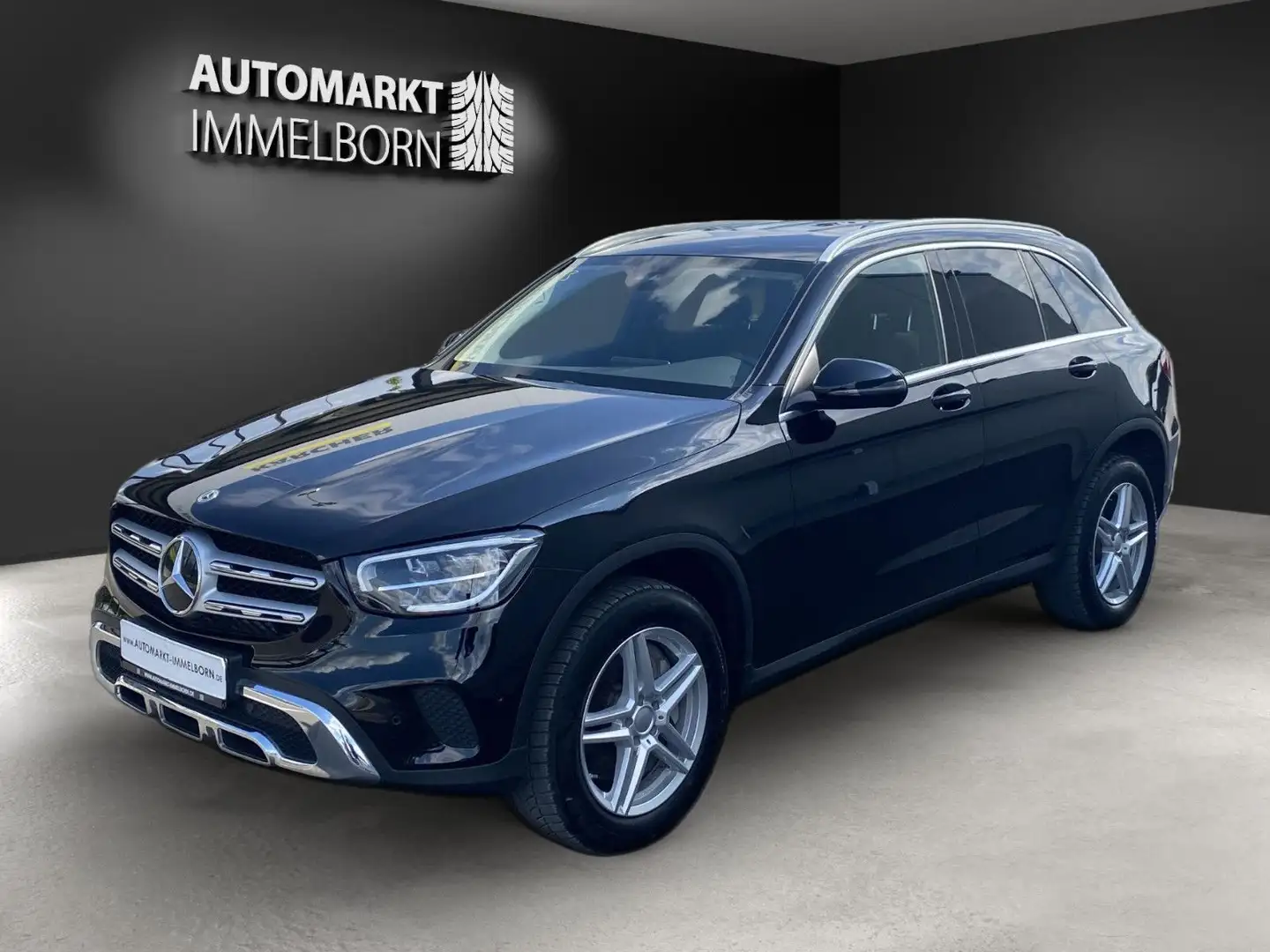 Mercedes-Benz GLC 300 e 4M Kamera*LED*DAB*Navi*MBUX*Parkassist Fekete - 2