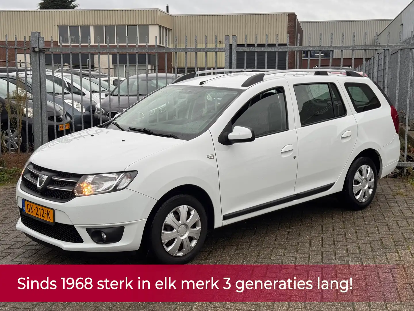 Dacia Logan MCV 0.9 TCe Lauréate 90PK! NL AUTO NAP! Airco l Cr Белый - 1
