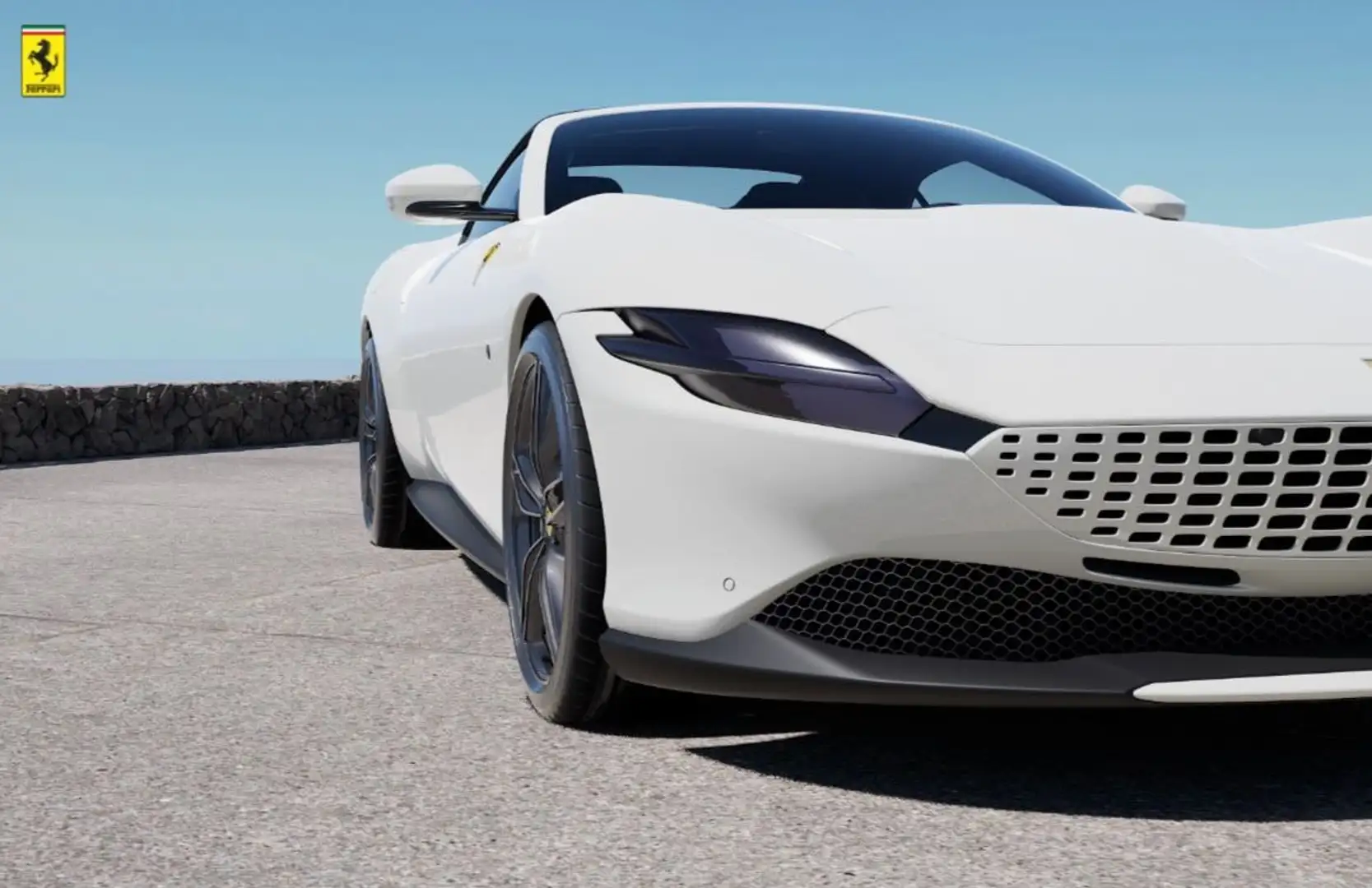 Ferrari Roma Roma Spider 3.9 F1 dct Consegna Dicembre Biały - 2