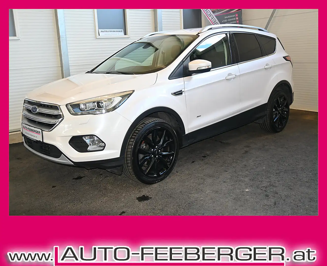 Ford Kuga 2,0 TDCi Titanium Start/Stop Powershift Aut. AW... Weiß - 1