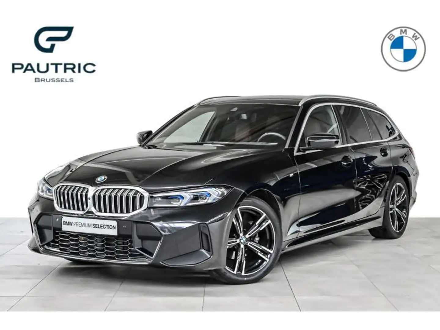 BMW 318 i - 2 ans/jaar garantie NEW PRICE €65.734 Zwart - 1