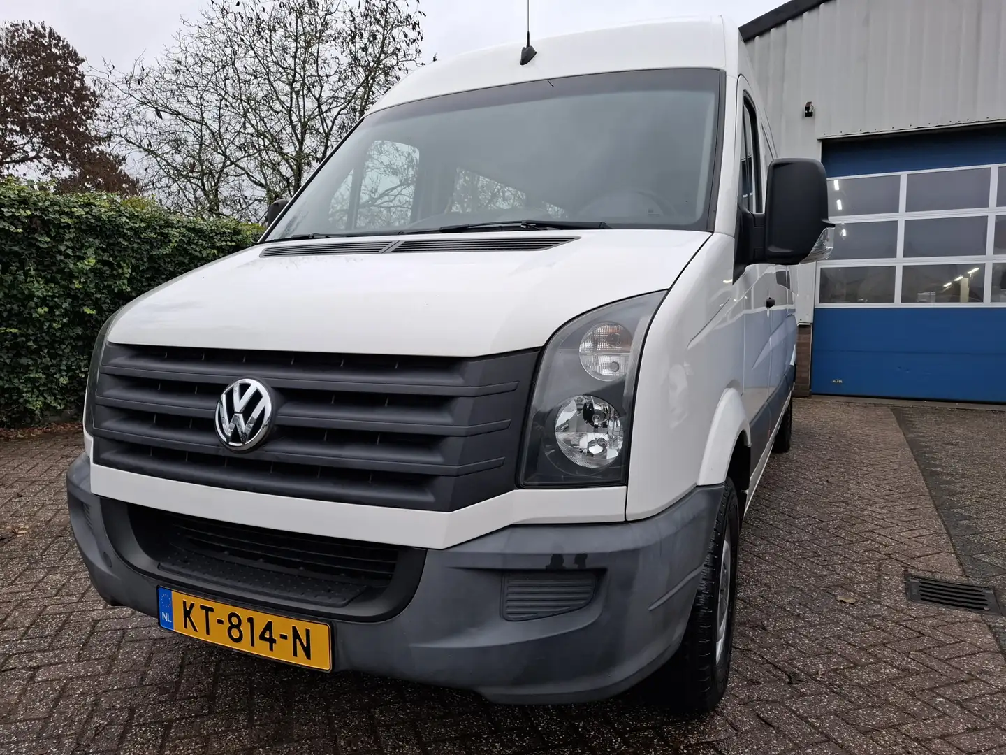 Volkswagen Crafter 35 2.0 TDI L3H2 BM 22950.- INCL BTW 9-PERSOONS ROL Wit - 2
