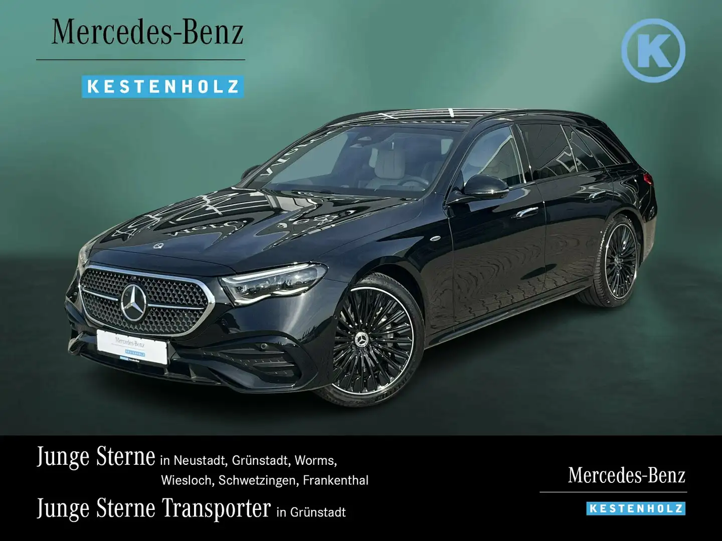 Mercedes-Benz E 300 E 300 de T AMG+DISTRO+AHK+SUPERSCREEN+NIGHT+BURM Schwarz - 1