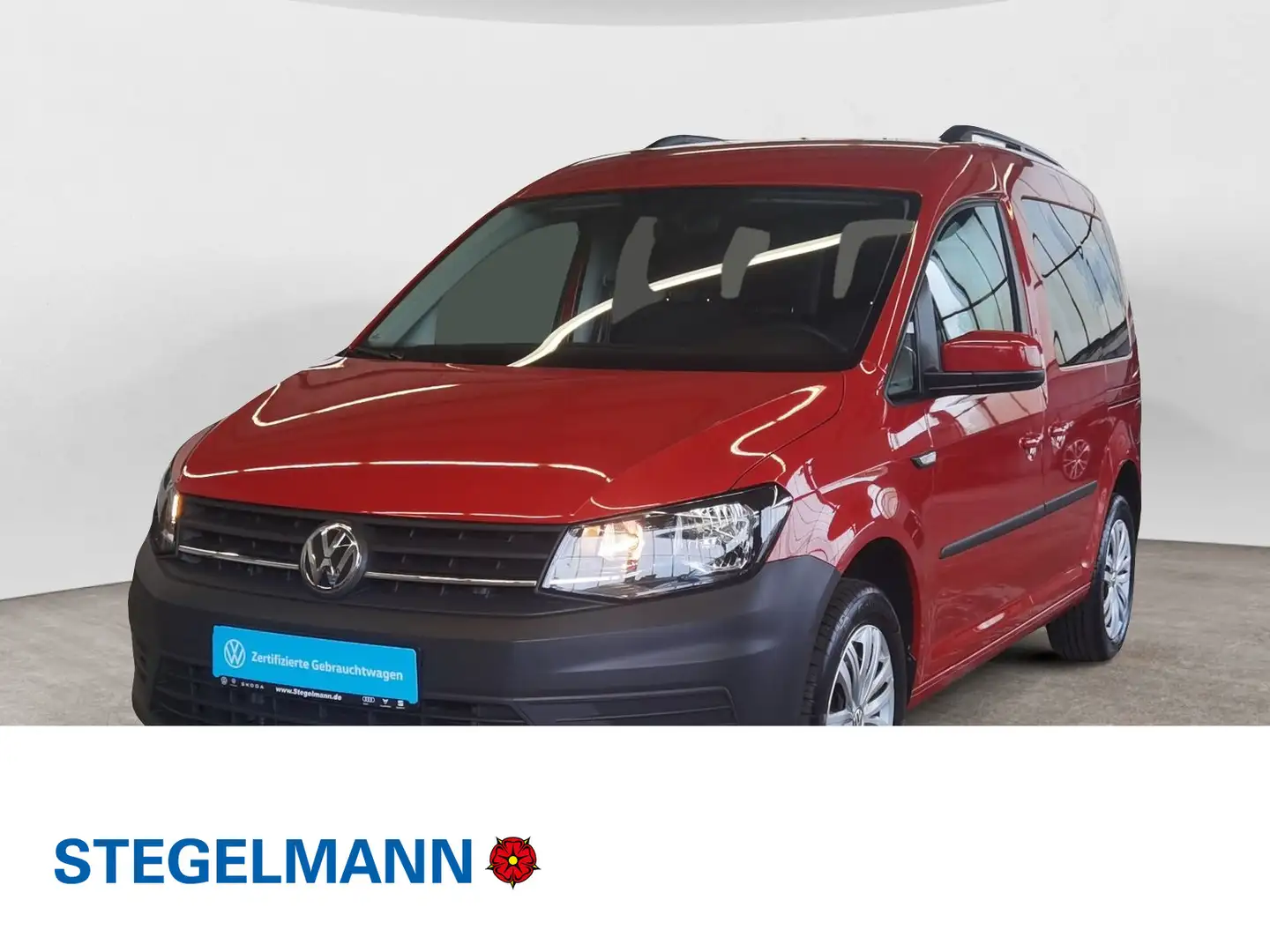 Volkswagen Caddy 1.4 TSI Trendline *Klima*Sitzheizung Rot - 1