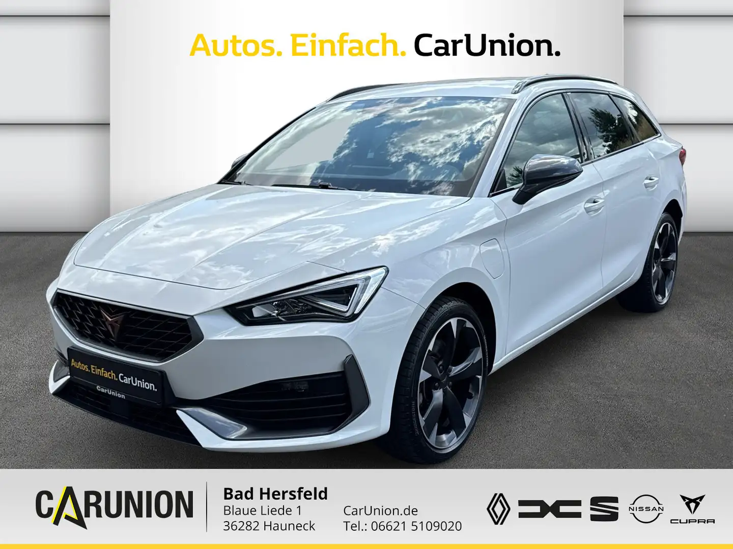 CUPRA Leon Sportstourer 1.4 e-Hybrid DSG AHK/Nav/Sitzh Weiß - 1