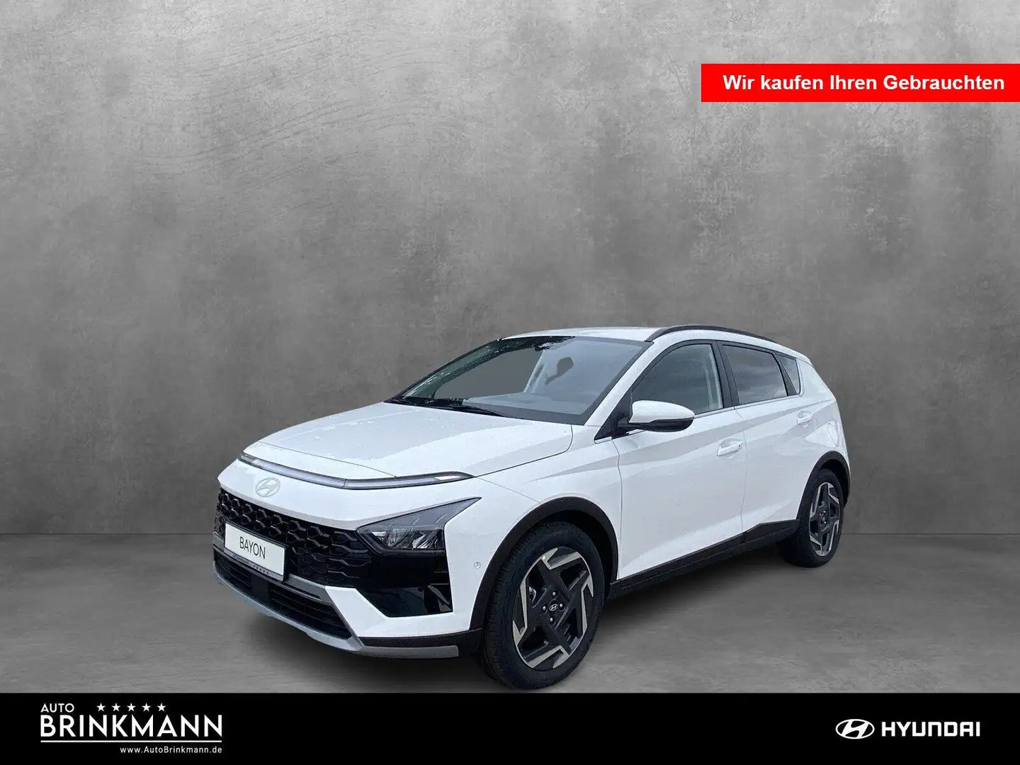 Hyundai BAYON Bayon 1.0 T-GDI 7-DCT Prime, Assistenzp. Navi/SHZ Blanc - 1