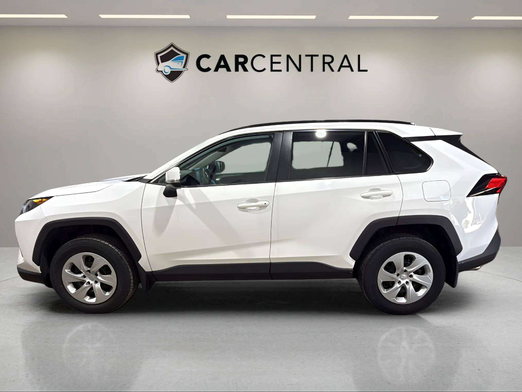 White 2020 Toyota RAV4 SUV / Crossover All-Wheel Drive 8-Speed Automatic