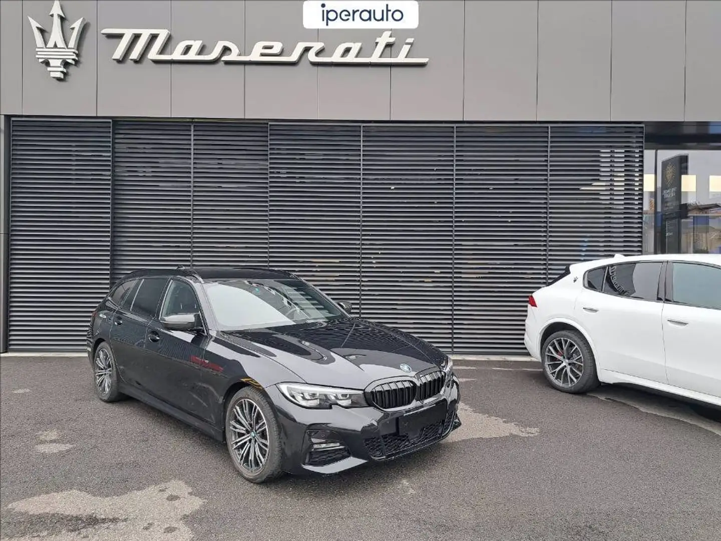 BMW 320 d touring mhev 48v msport auto Nero - 1