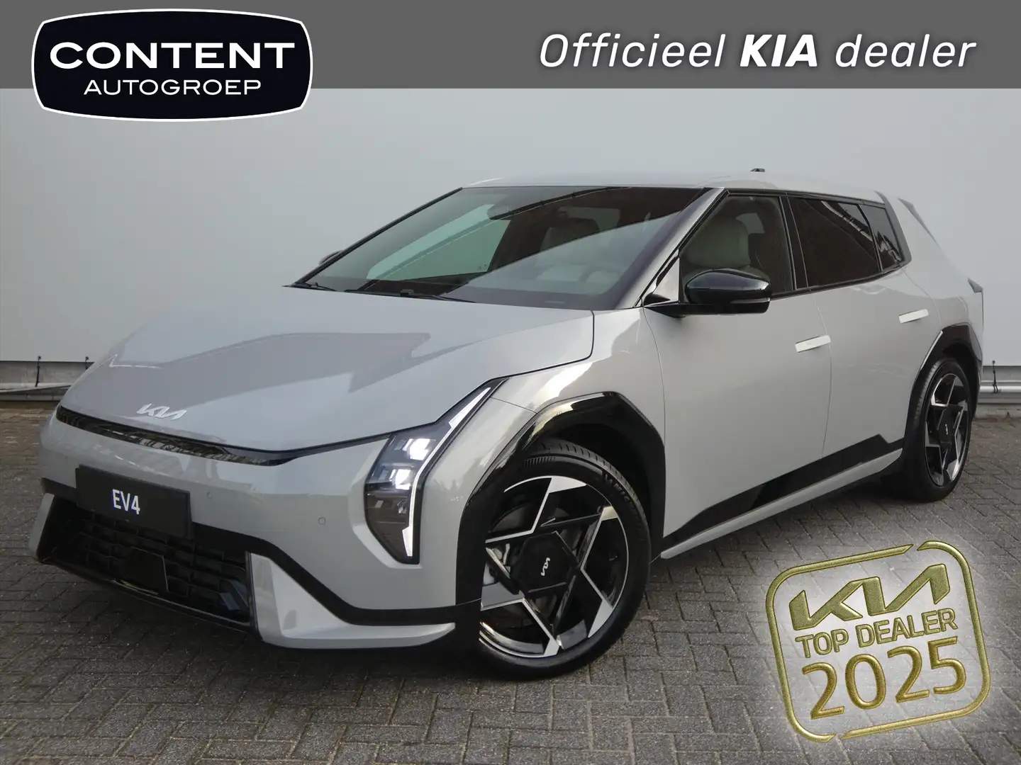 Kia EV4 81,4 kWh 204PK GT-Line Business Edition | 584KM AC Grau - 1