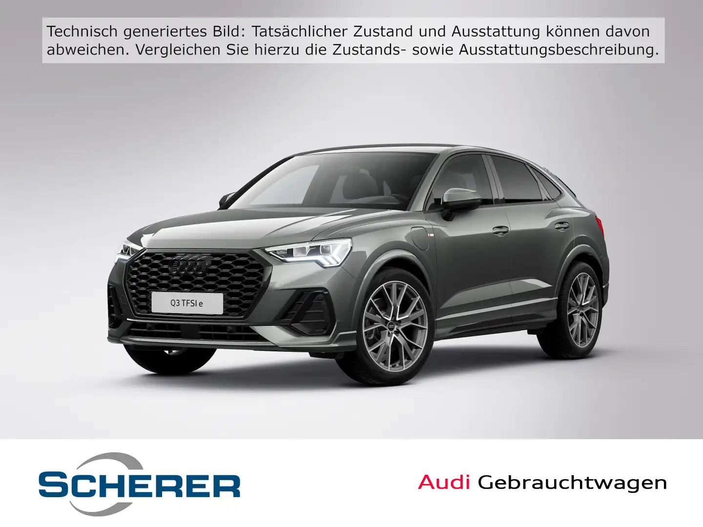 Audi Q3 S line 45 TFSI e 180(245) kW Grau - 1