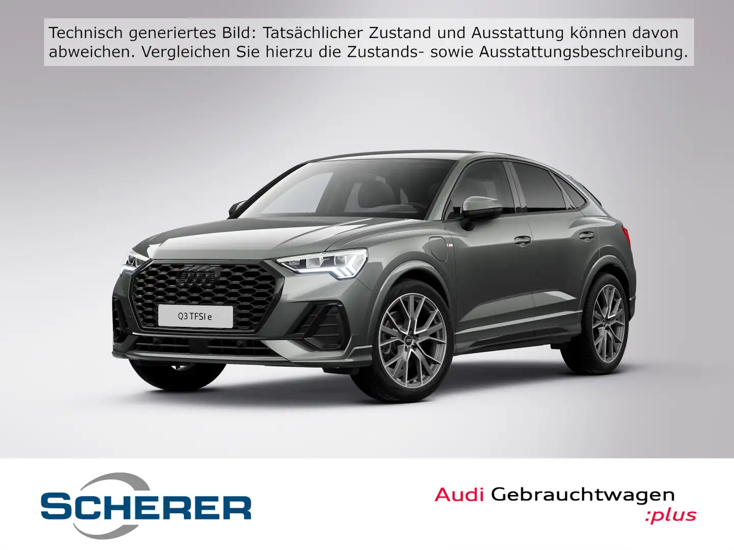 Audi Q3 45 TFSI e S line S tro. Navi/LED/Ka Gris - 1