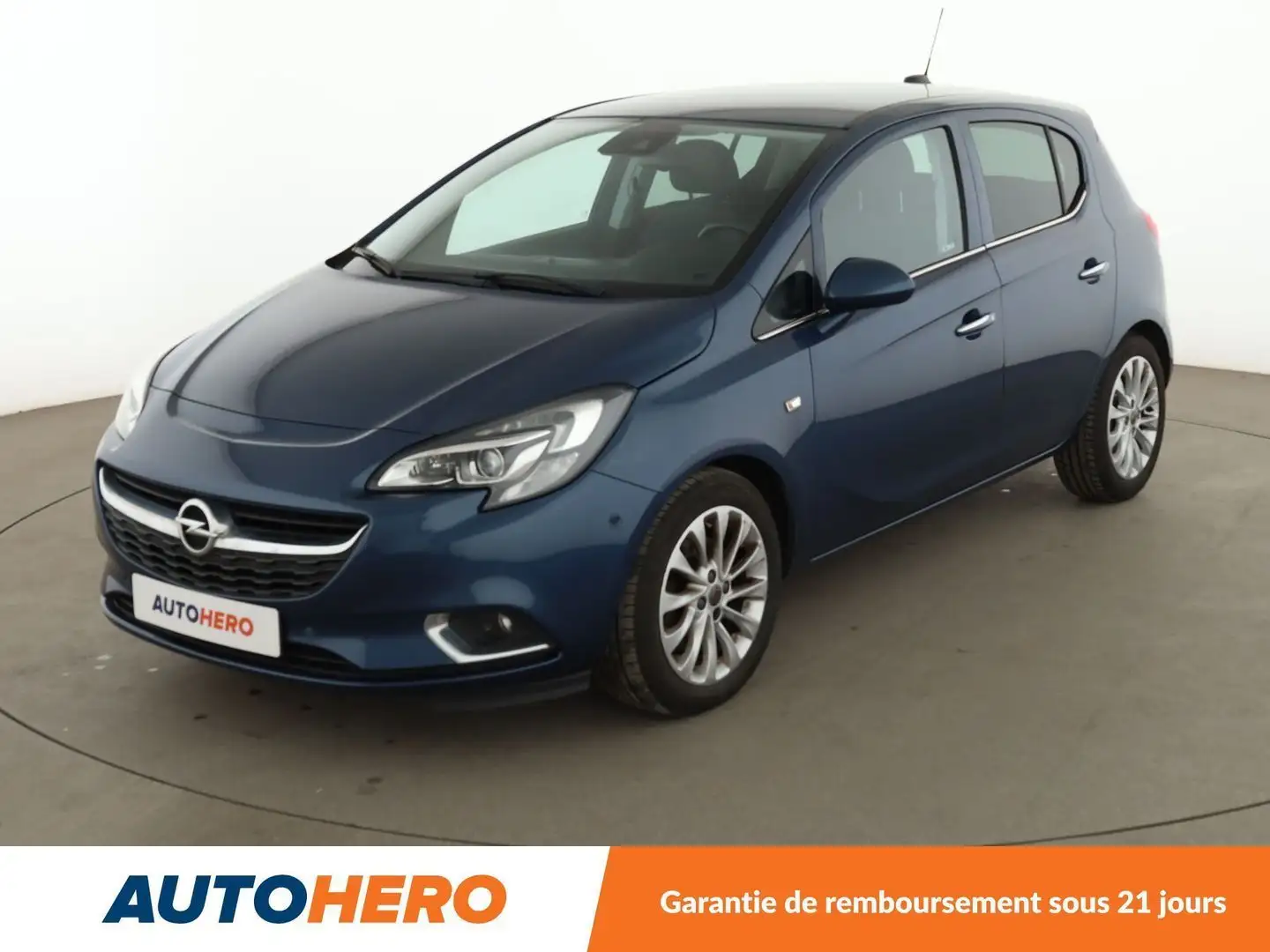 Opel Corsa 1.4 Turbo Innovation Bleu - 1