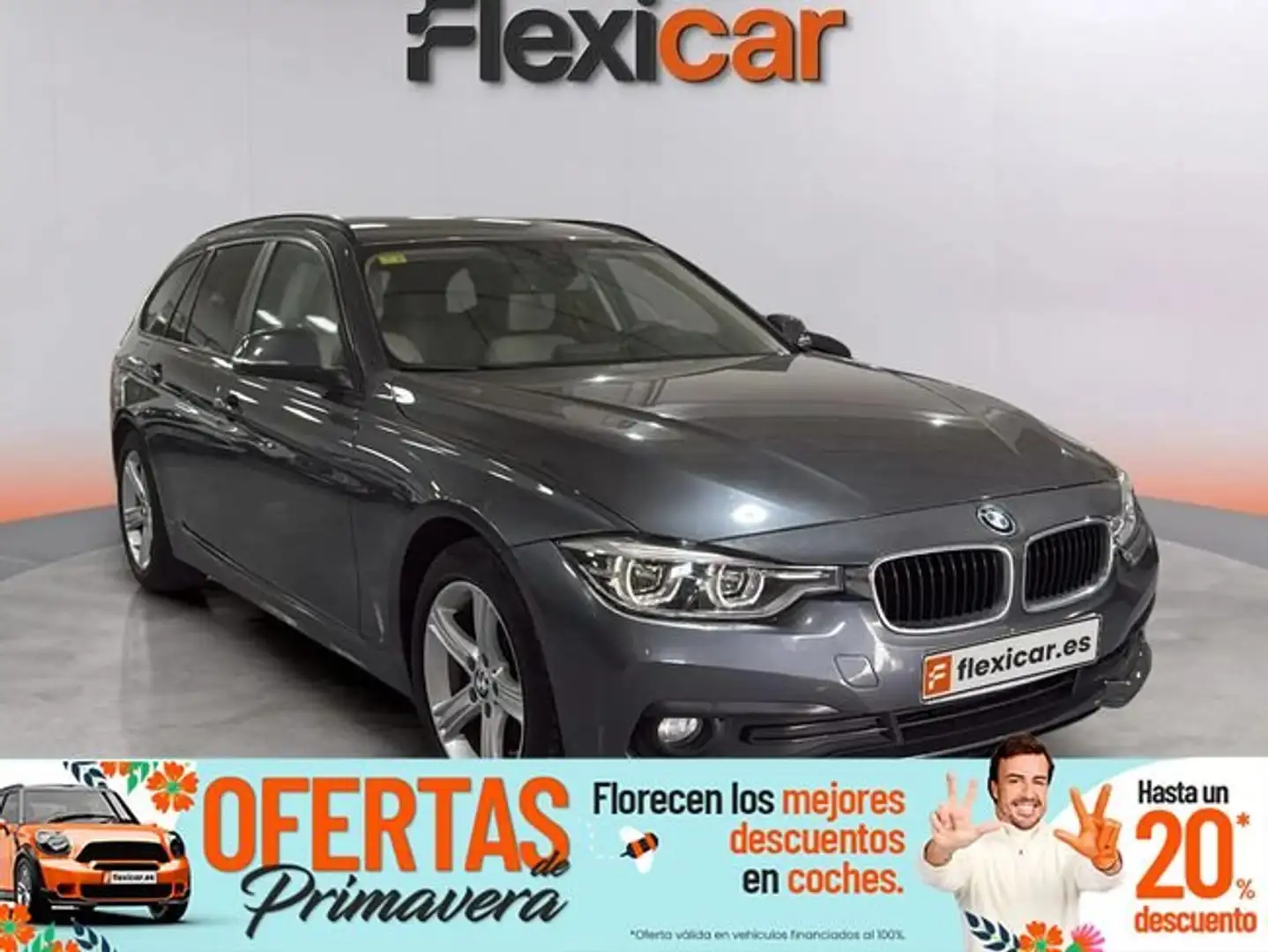 BMW 320 320d Touring Gris - 1