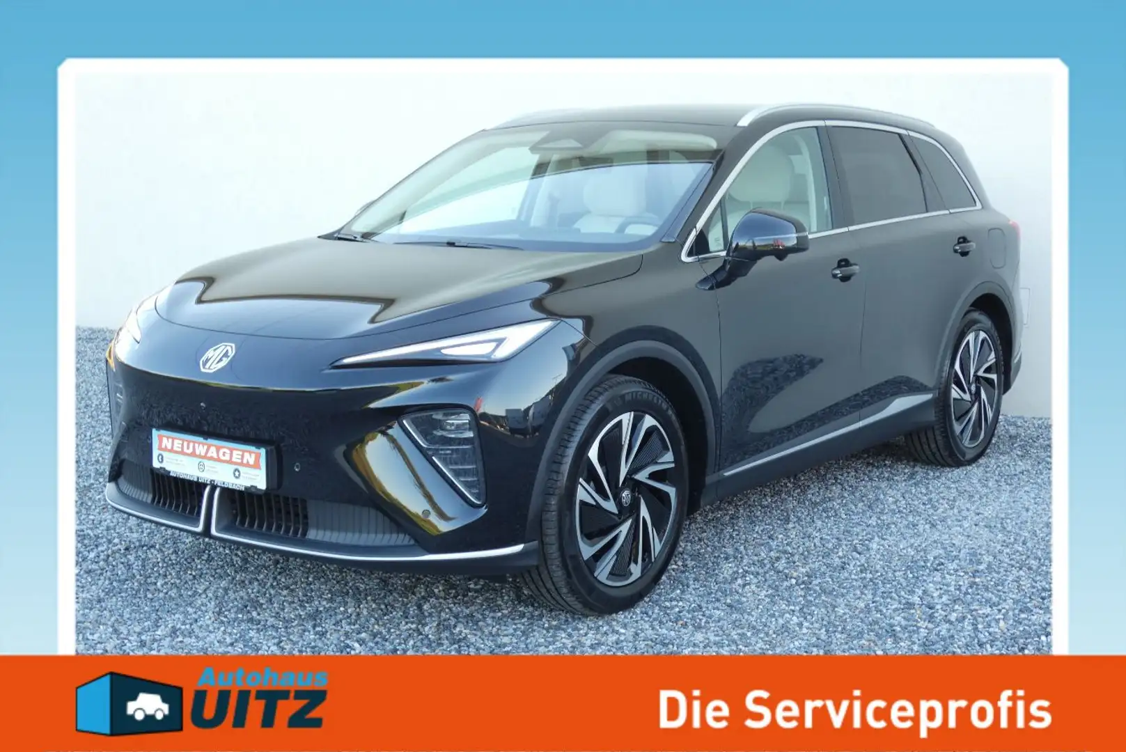 MG MGS6 EV Luxury 4WD +360°+HUD+LED+20Zoll+LRH Schwarz - 1