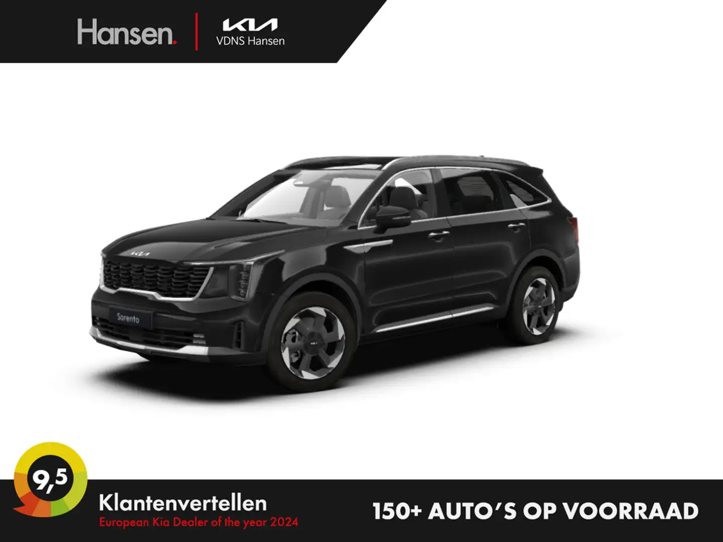 Kia Sorento 1.6 T-GDi Plug-in Hybrid ExecutiveLine 7p I Snel l Negro - 1