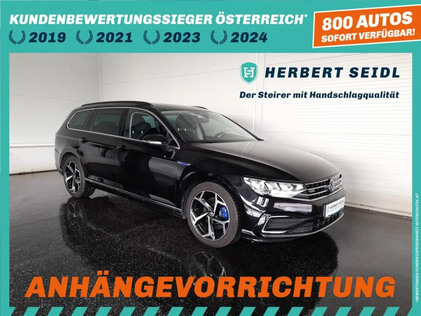 Volkswagen Passat Variant GTE PHEV DSG *18 ZOLL / LED / NAVI / AHV & KAMERA / ACC / SPORT MASSAGESITZ / KEYLESS* Schwarz - 1